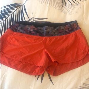 Lululemon Speed Shorts